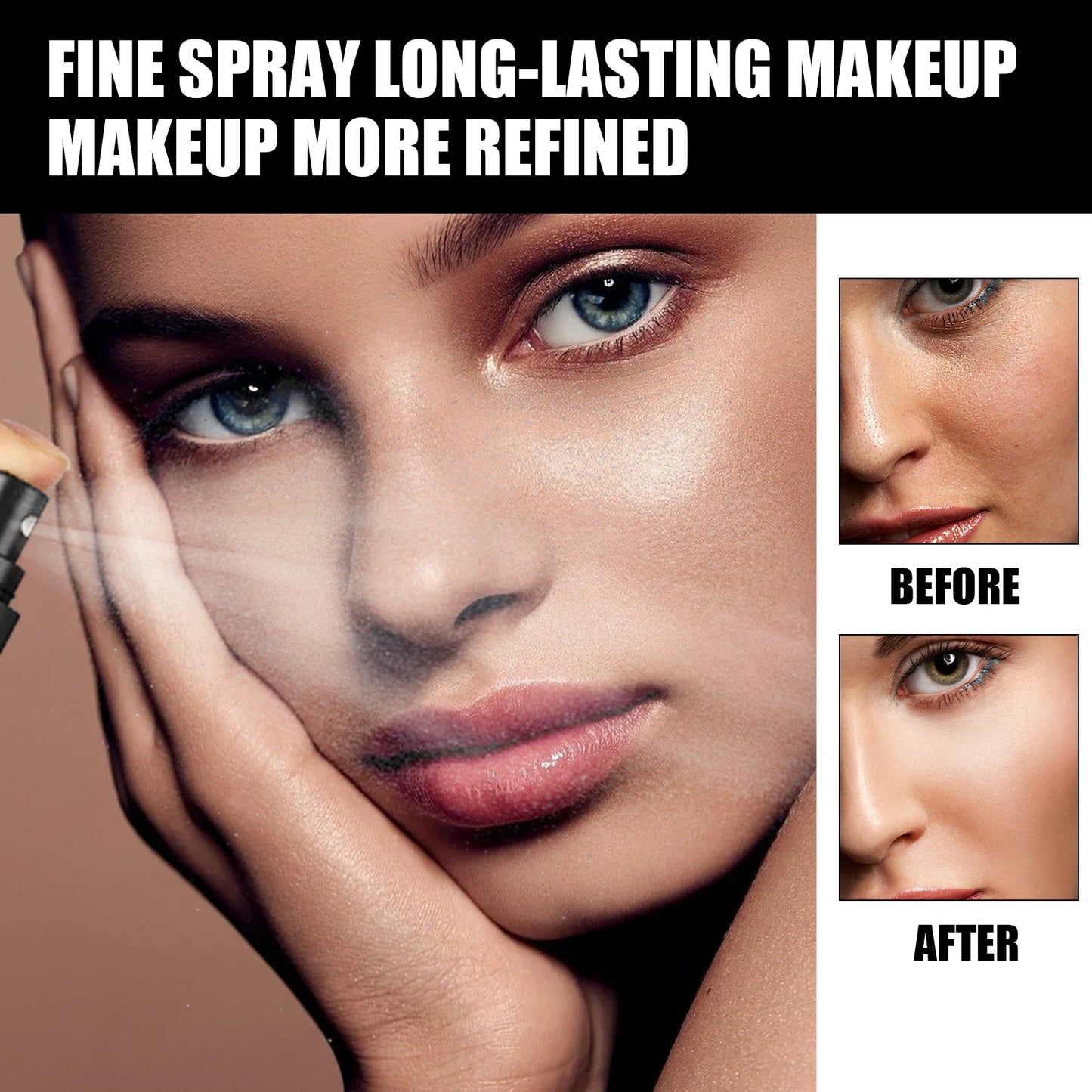 Spray fixateur maquillage longue tenue
