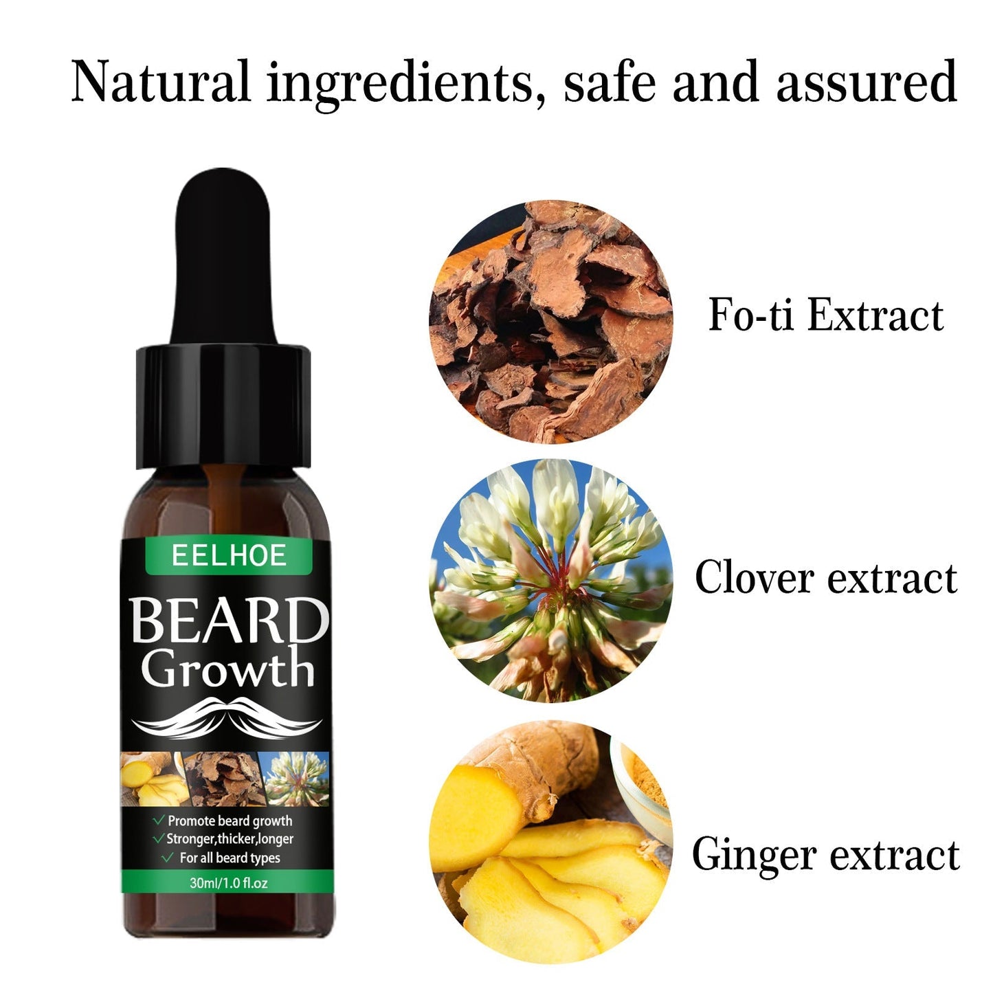 Huile barbe homme en spray soin nourrissant