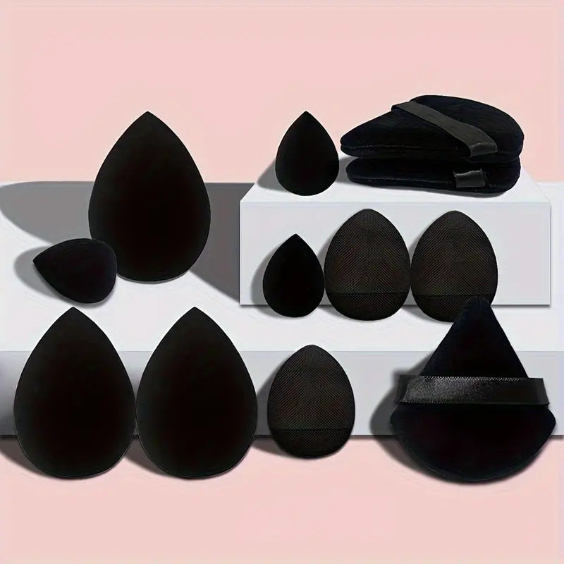 Lot 12 éponges maquillage Blender Oeufs