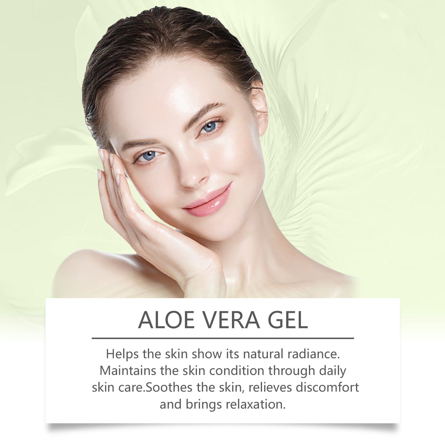 Soins gel Aloe Vera EELHOE visage apaisant