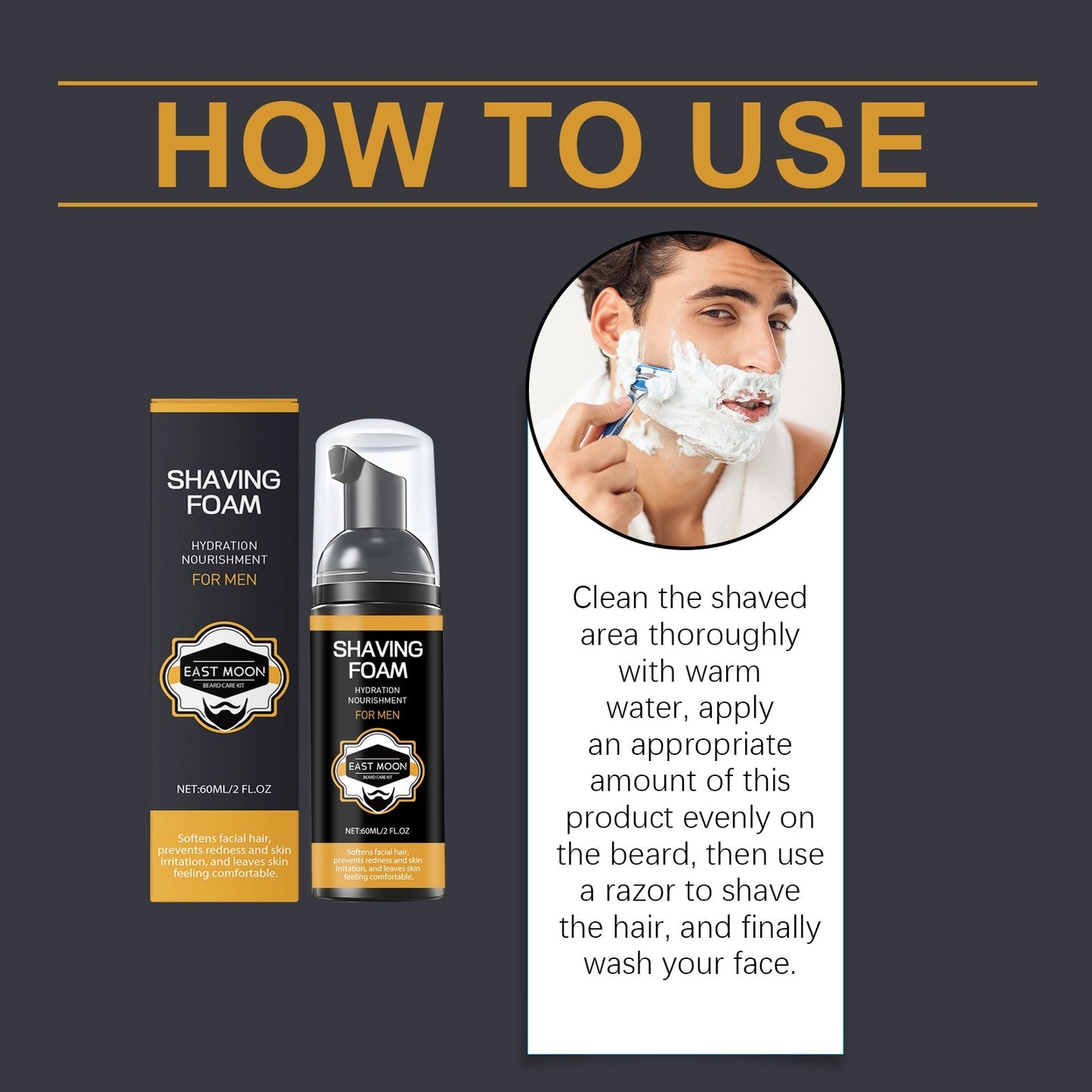 Sérum soin barbe homme Hydrate et nourrit