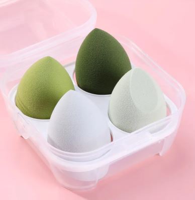 Éponge de Maquillage 4 Pièces - Finition Parfaite