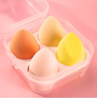 Éponge de Maquillage 4 Pièces - Finition Parfaite
