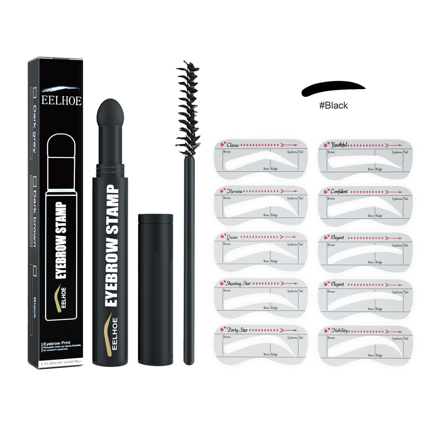 Crayon sourcils Waterproof EELHOE longue durée