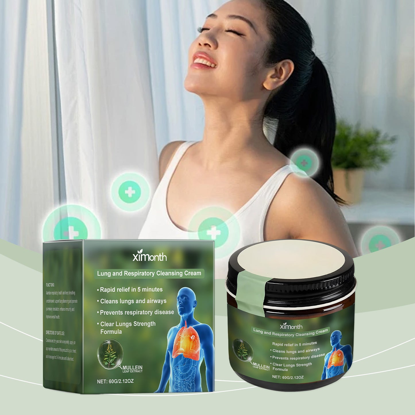 Crème corps Ximonth – Nutrition naturelle et fraîcheur quotidienne