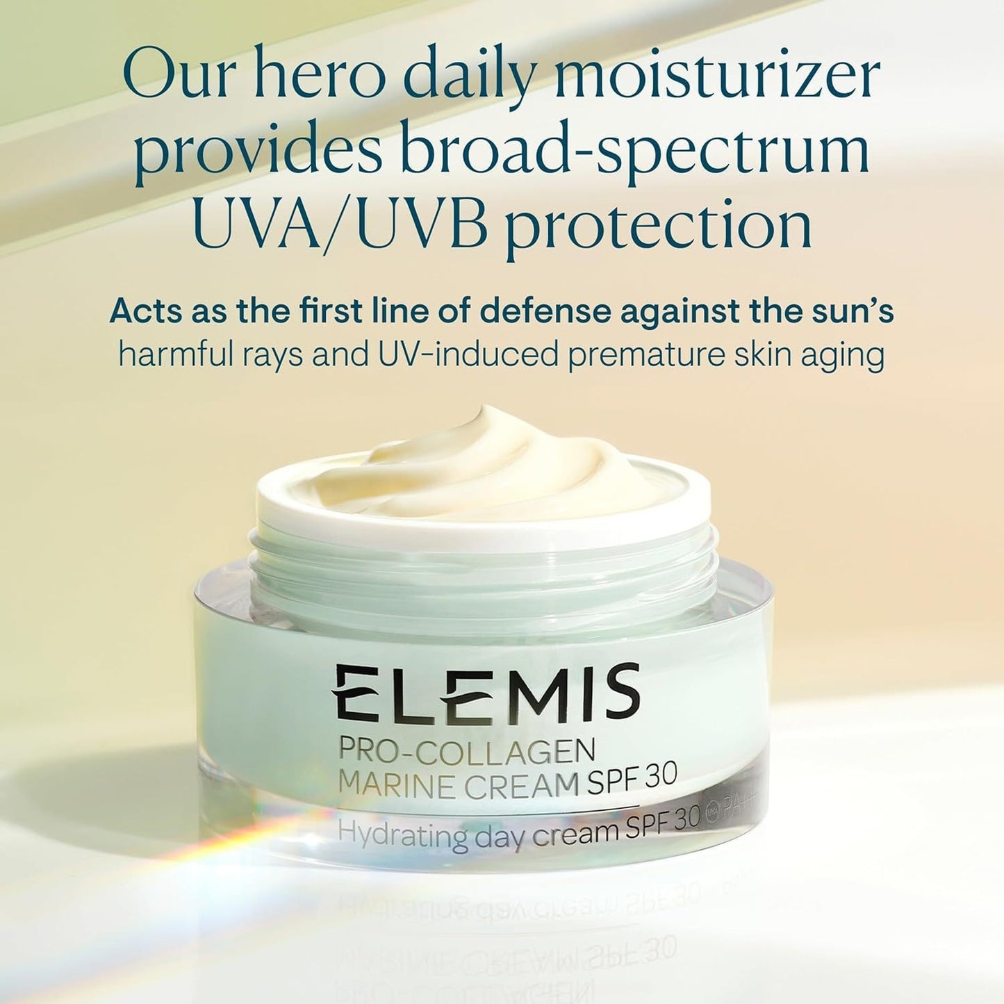 Collagen Marine Cream SPF30 Lightweight Anti Wrinkle Daily Facial Moisturizing Cream
