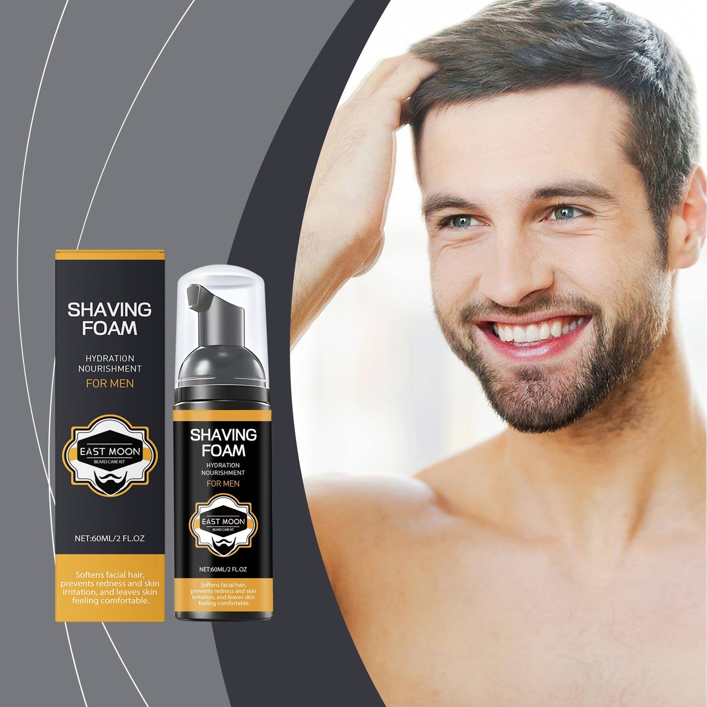 Sérum soin barbe homme Hydrate et nourrit