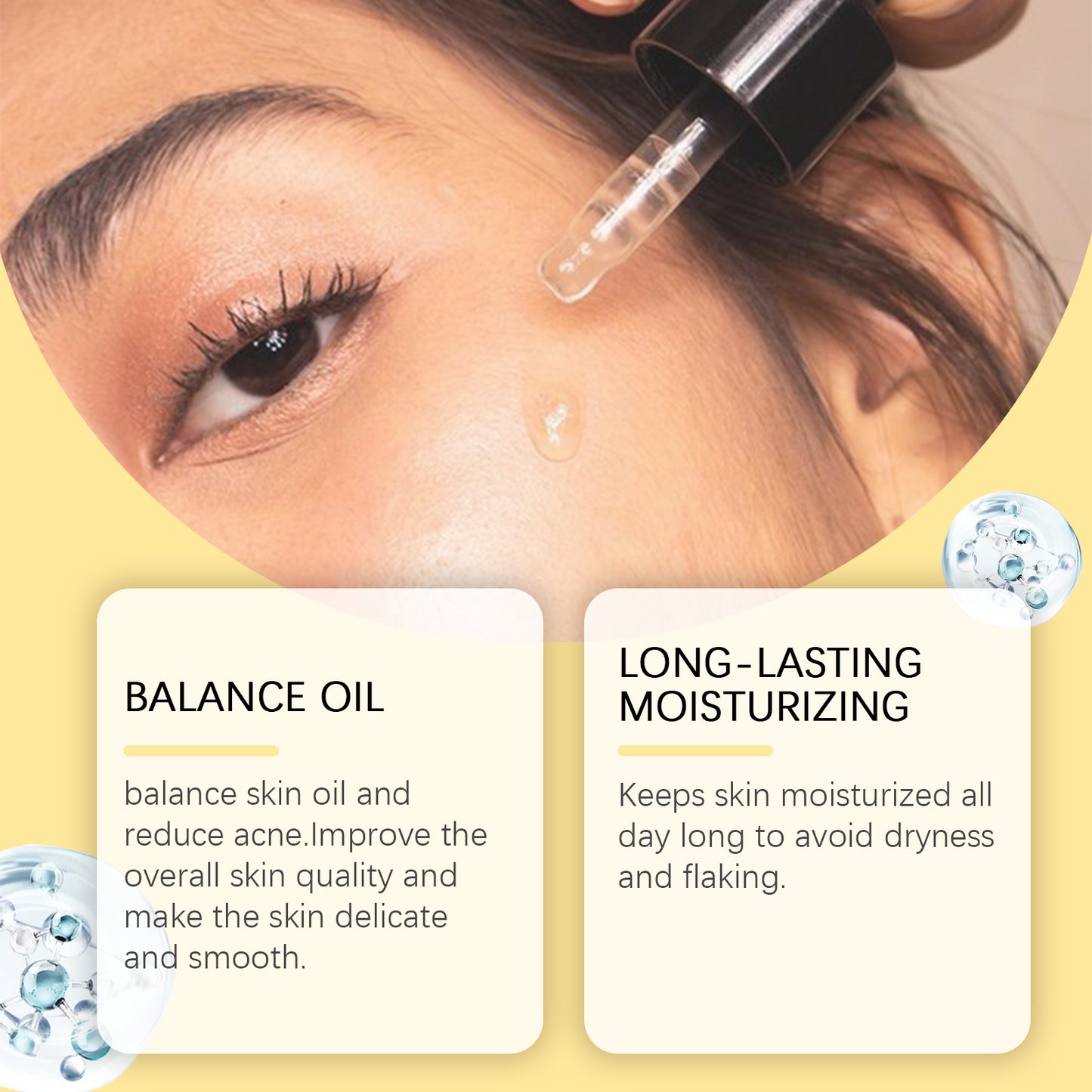 Sérum Hydratant pour le Visage à l’Acide Hyaluronique.