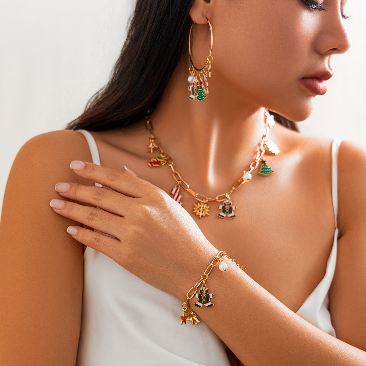 Boutique ÉclatsChic Colliers de Noël personnalisés et accessoires de vacances pour femmes 552261754FB4419A99F674FB1D830E45 Bijoux femme