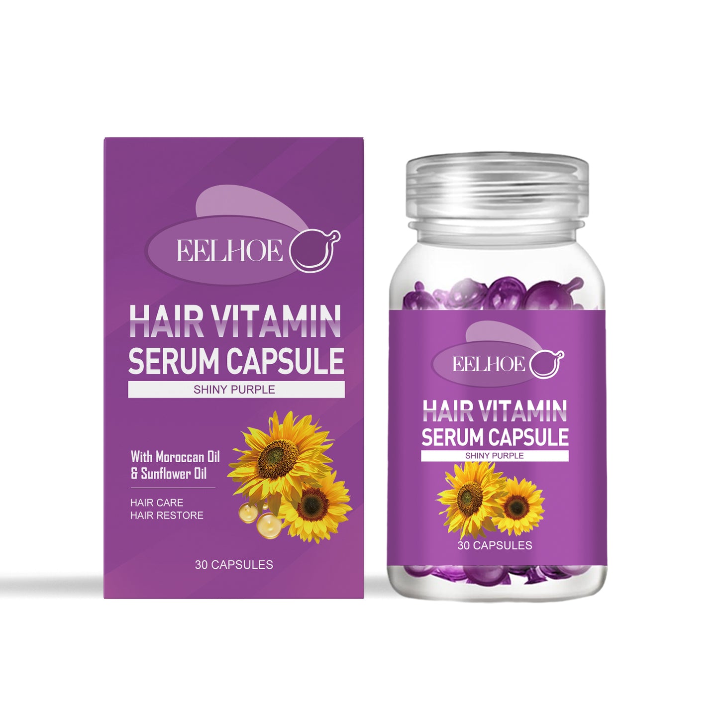 eprolo Capsules huile essentielle cheveux EELHOE EE-A03-0245-01 Soins cheveux