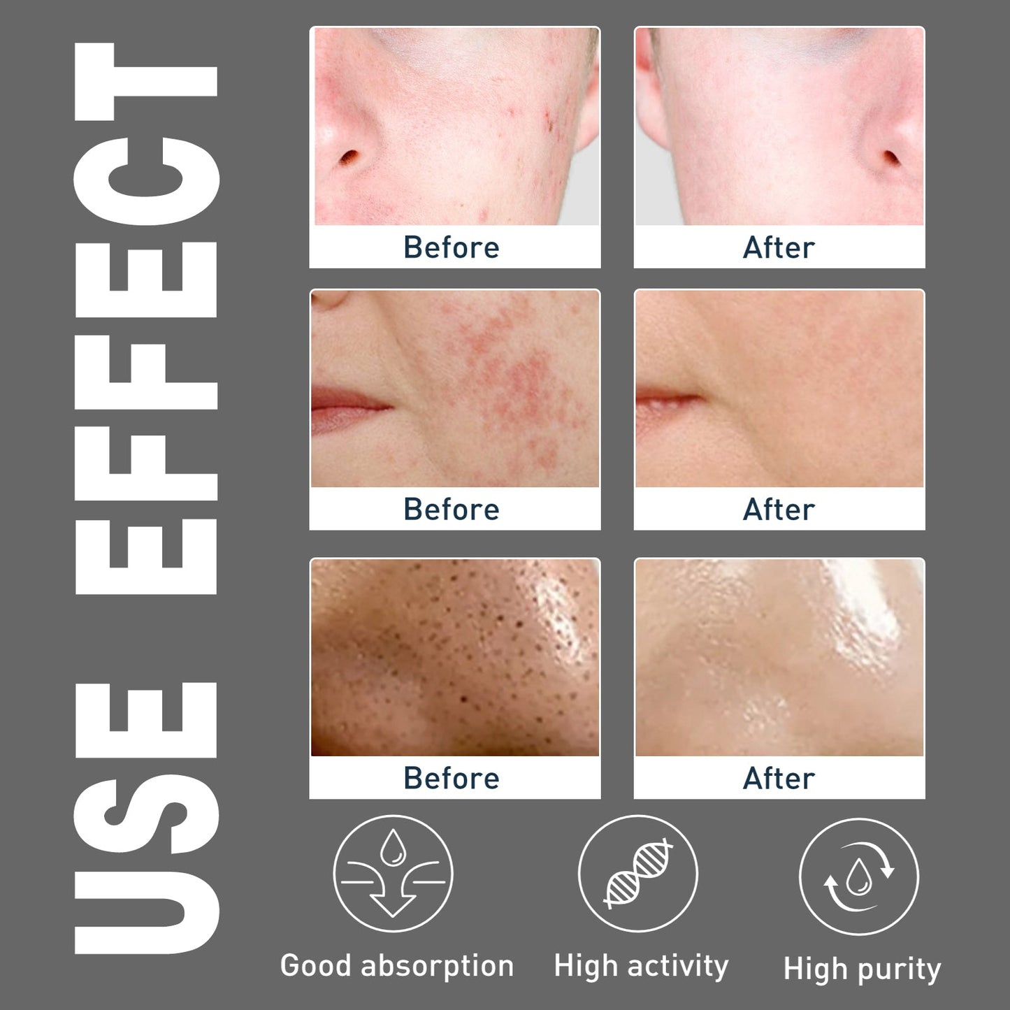 Nettoyant visage acides aminés purifiant homme