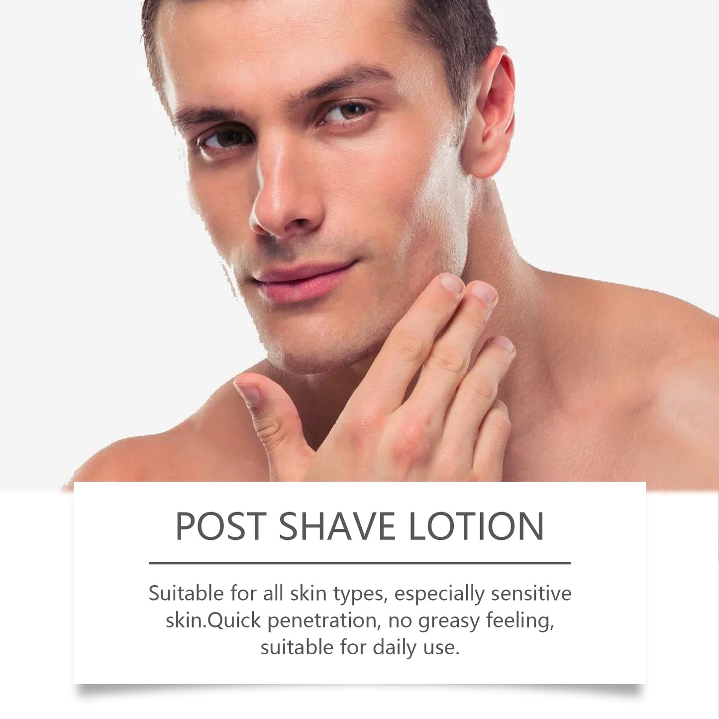 Lotion après rasage homme Soin hydratant rafraîchissant