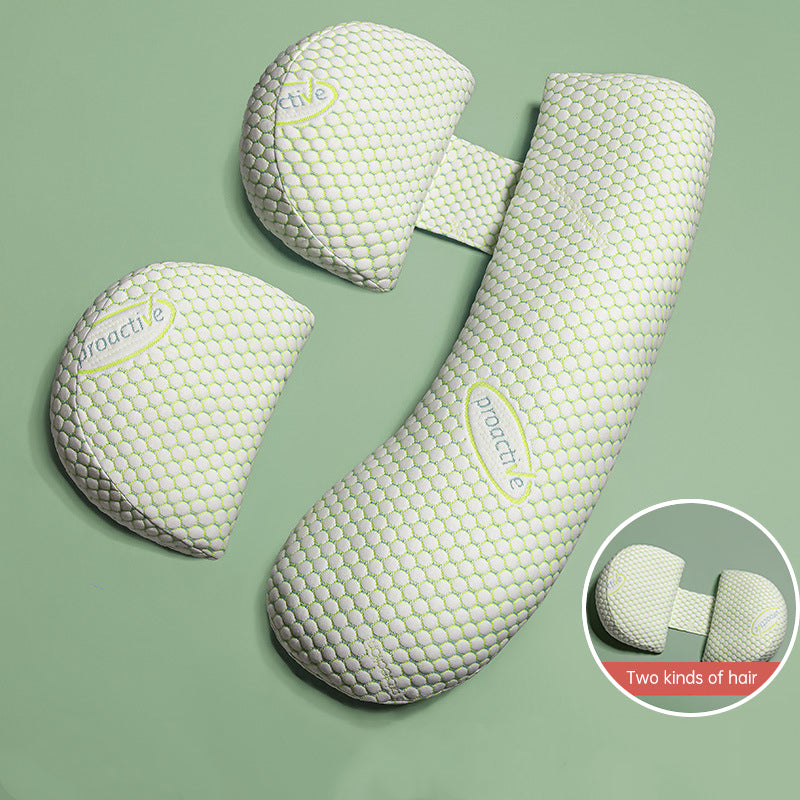 Coussin de maternité ergonomique – Oreiller de grossesse ajustable & multifonction | Soutien lombaire & confort évolutif