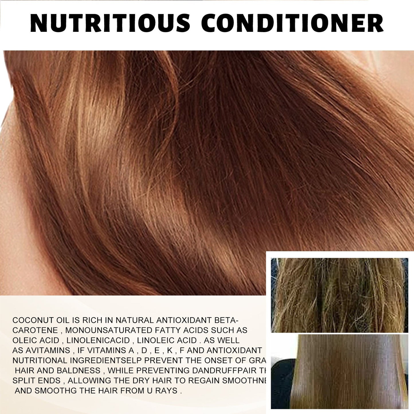 eprolo Masque après-shampoing capillaire nourrissant mfhf1214gc01-50g盒装 Après-shampoing