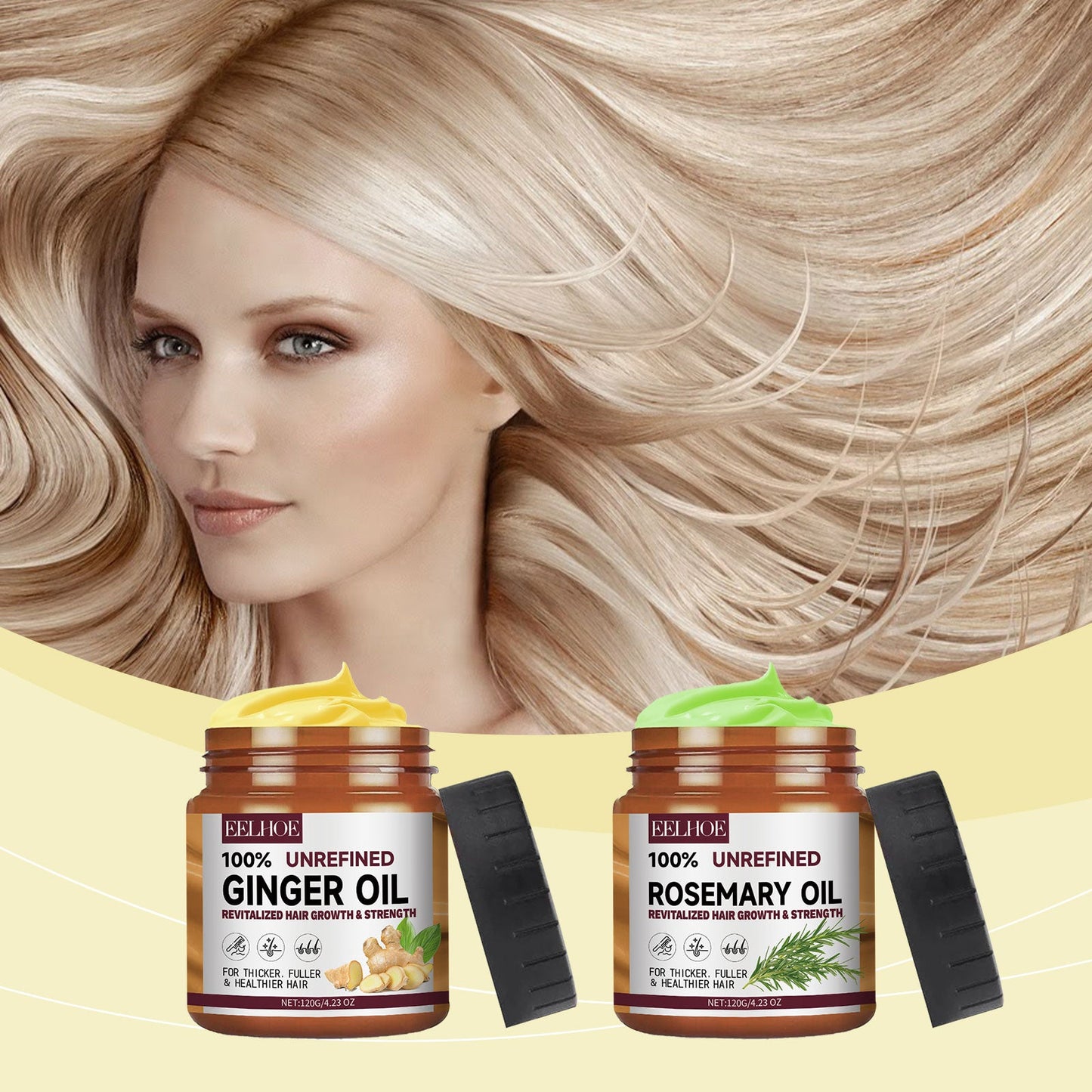 eprolo Après-shampoing gingembre hydratant EELHOE EE-A03-0242-01 Soins cheveux