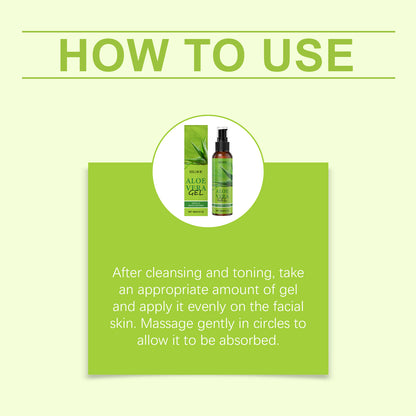 Soins gel Aloe Vera EELHOE visage apaisant
