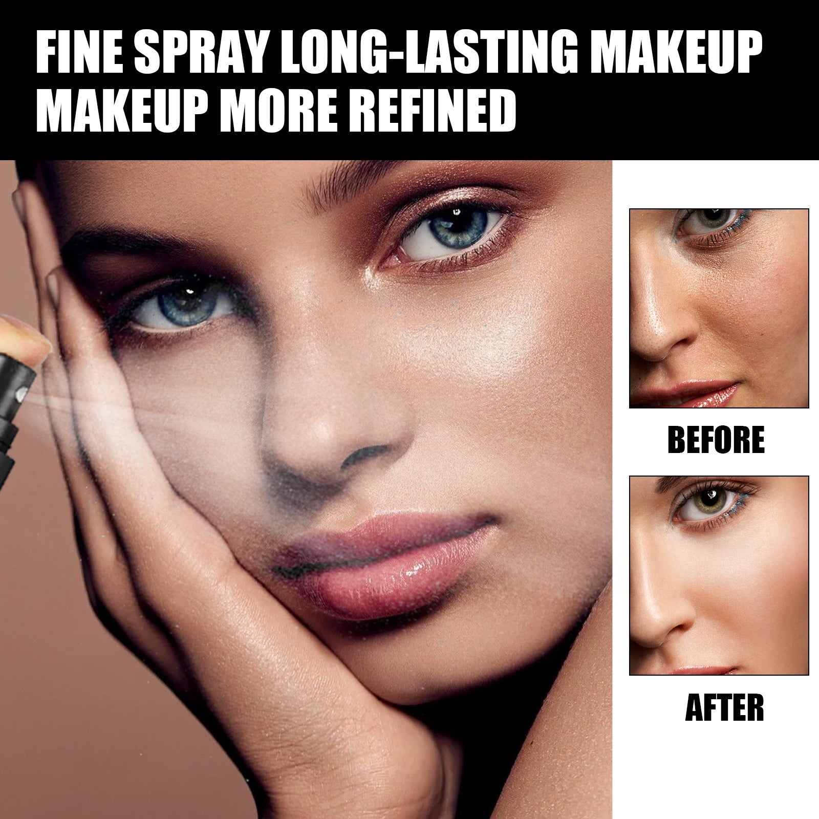 Spray fixateur maquillage longue tenue