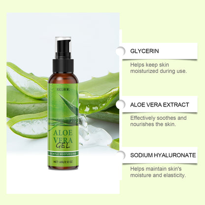 Soins gel Aloe Vera EELHOE visage apaisant