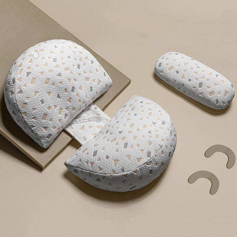 Coussin de maternité ergonomique – Oreiller de grossesse ajustable & multifonction | Soutien lombaire & confort évolutif