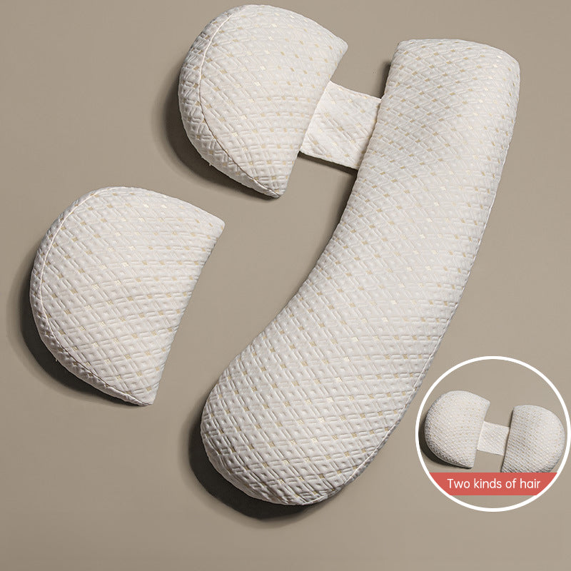 Coussin de maternité ergonomique – Oreiller de grossesse ajustable & multifonction | Soutien lombaire & confort évolutif