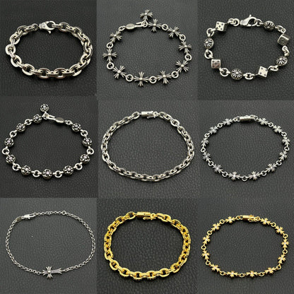 Croix avec bracelet en diamant