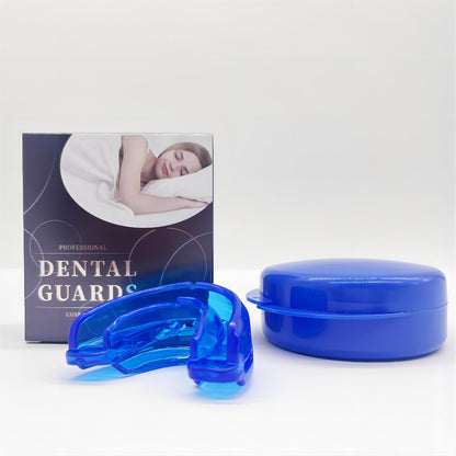 Gel and silicone mouthguard. Anti-snoring, anti-bruxism, and sports protection. Comfortable and adjustable.