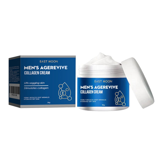 Crème collagène anti-rides homme hydratante