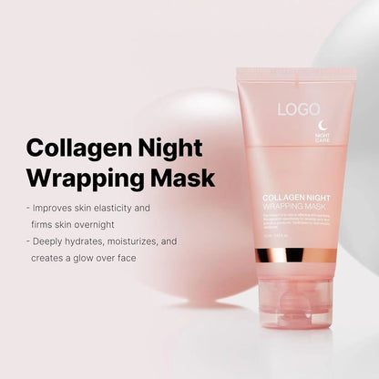 Crème de nuit hydratante masque collagène