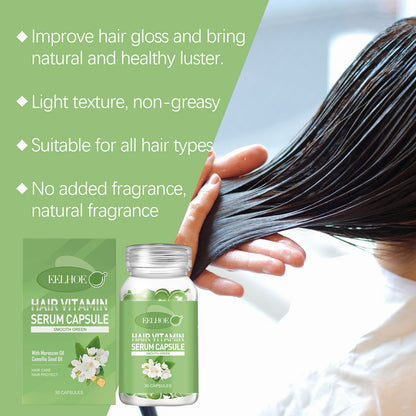 Capsules huile essentielle cheveux EELHOE