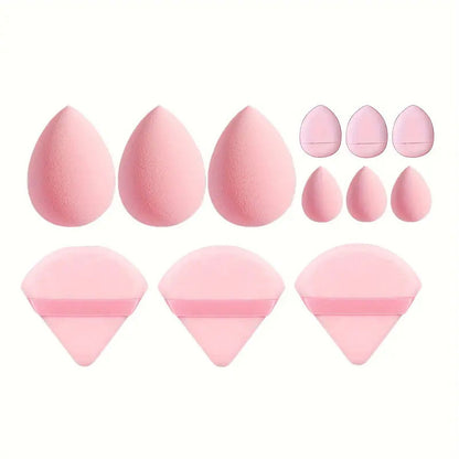 Lot 12 éponges maquillage Blender Oeufs