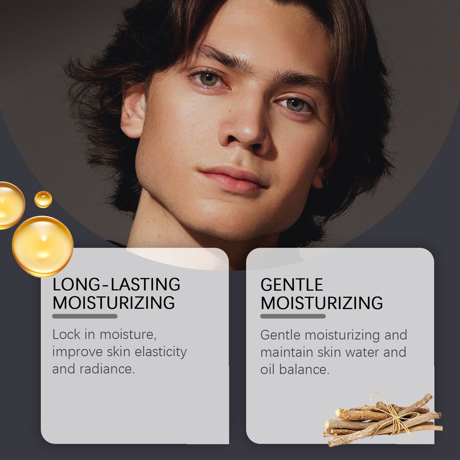Lotion après rasage homme Soin hydratant rafraîchissant