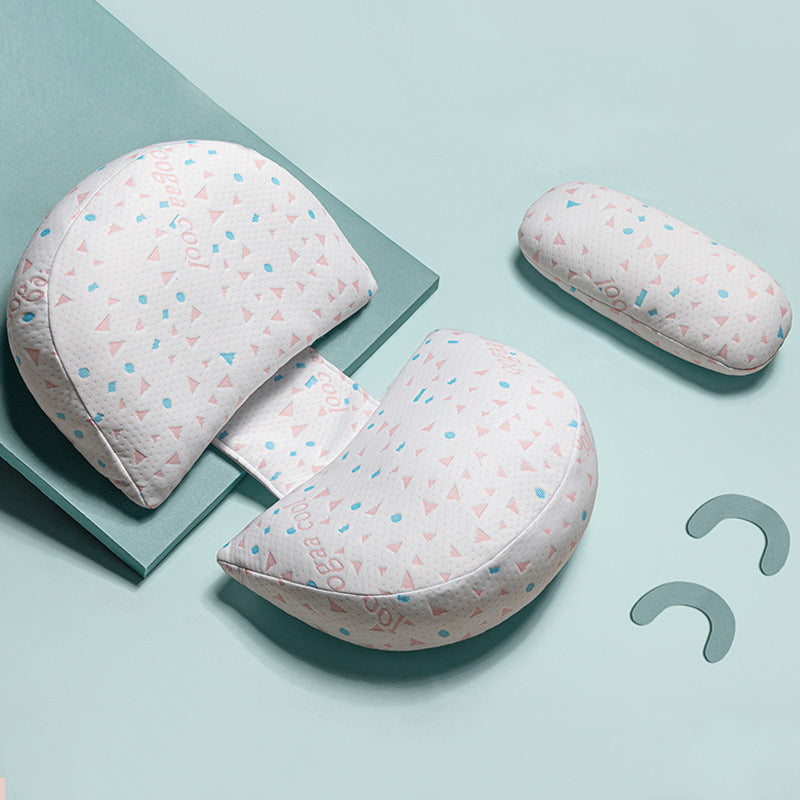 Coussin de maternité ergonomique – Oreiller de grossesse ajustable & multifonction | Soutien lombaire & confort évolutif