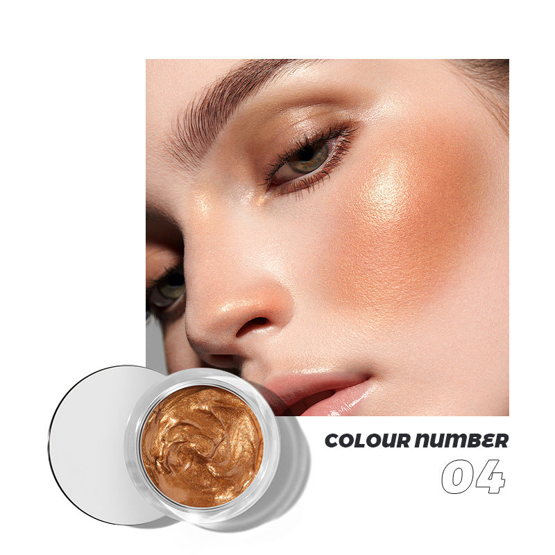 Pudaier Liquid Blush 10 Colors Lip and Cheek Makeup with Fine Glitter for Natural Glow and Contour