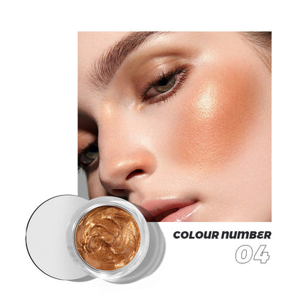Pudaier Liquid Blush 10 Colors Lip and Cheek Makeup with Fine Glitter for Natural Glow and Contour
