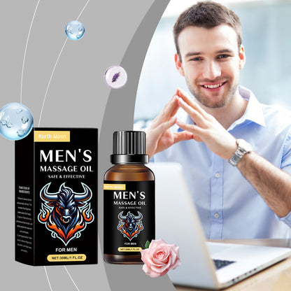 Huile de massage pour hommes North Moon