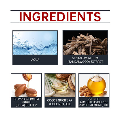 Crème soin barbe homme Hydratante Nettoyante et Nourrissante