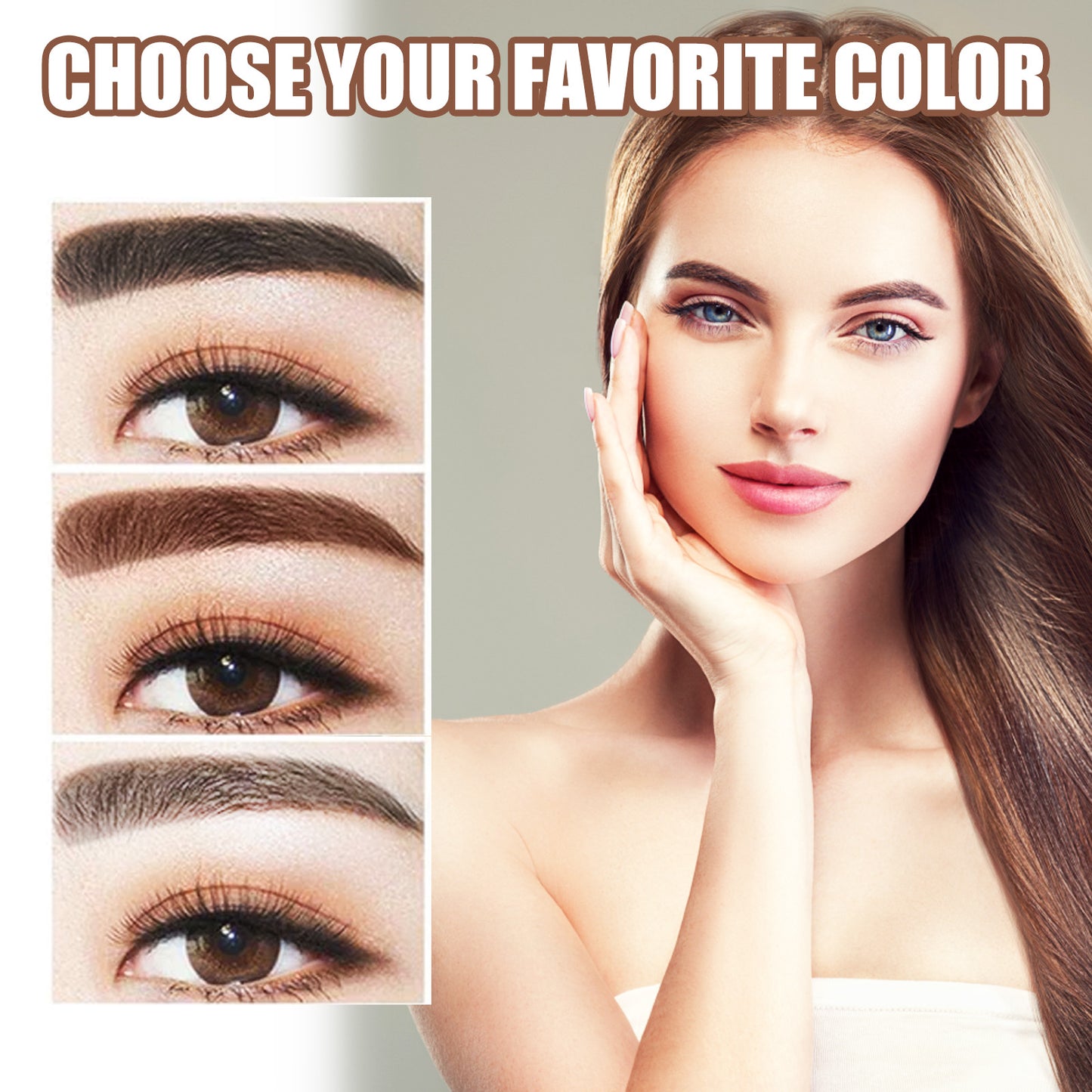 Crayon sourcils Waterproof EELHOE longue durée