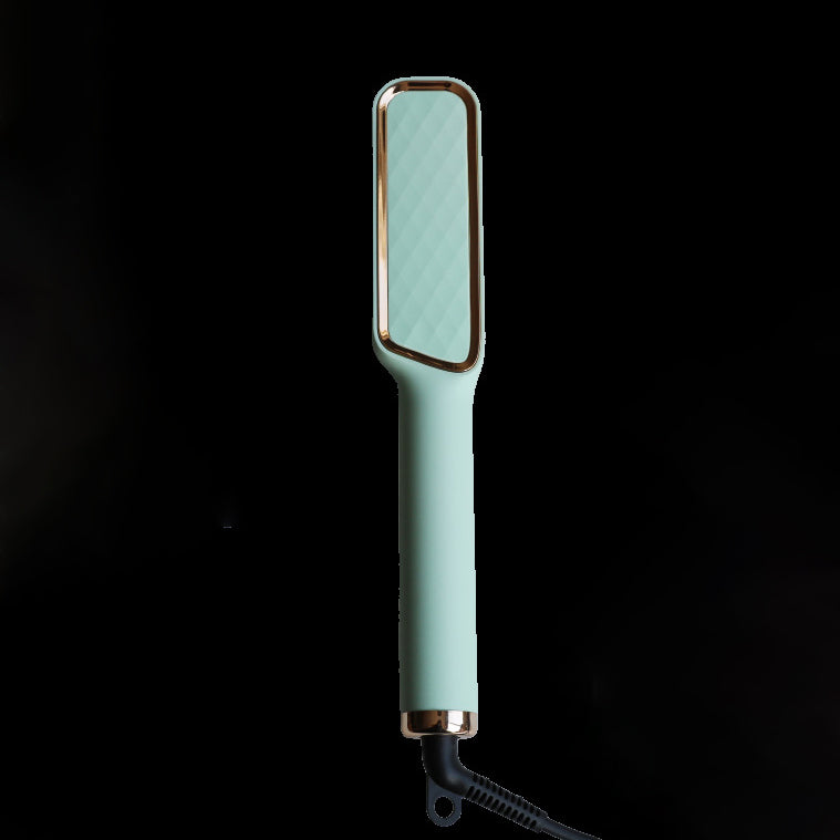 Brosse lissante LCD 2 en 1. Lisseur à ions négatifs, revêtement céramique, cheveux lisses & brillants sans frisottis.