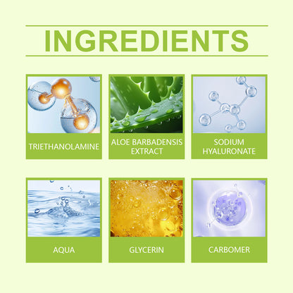 Soins gel Aloe Vera EELHOE visage apaisant