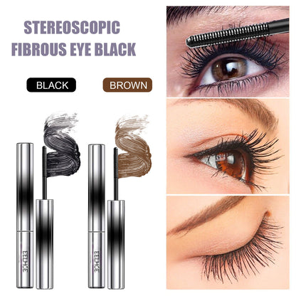 Black eyelash curling mascara Natural makeup thick long-lasting anti-sweat no smudging lengthening effect