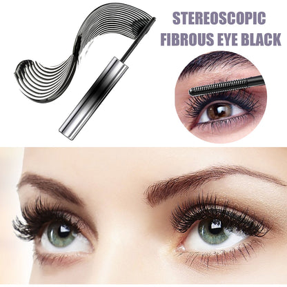 Black eyelash curling mascara Natural makeup thick long-lasting anti-sweat no smudging lengthening effect