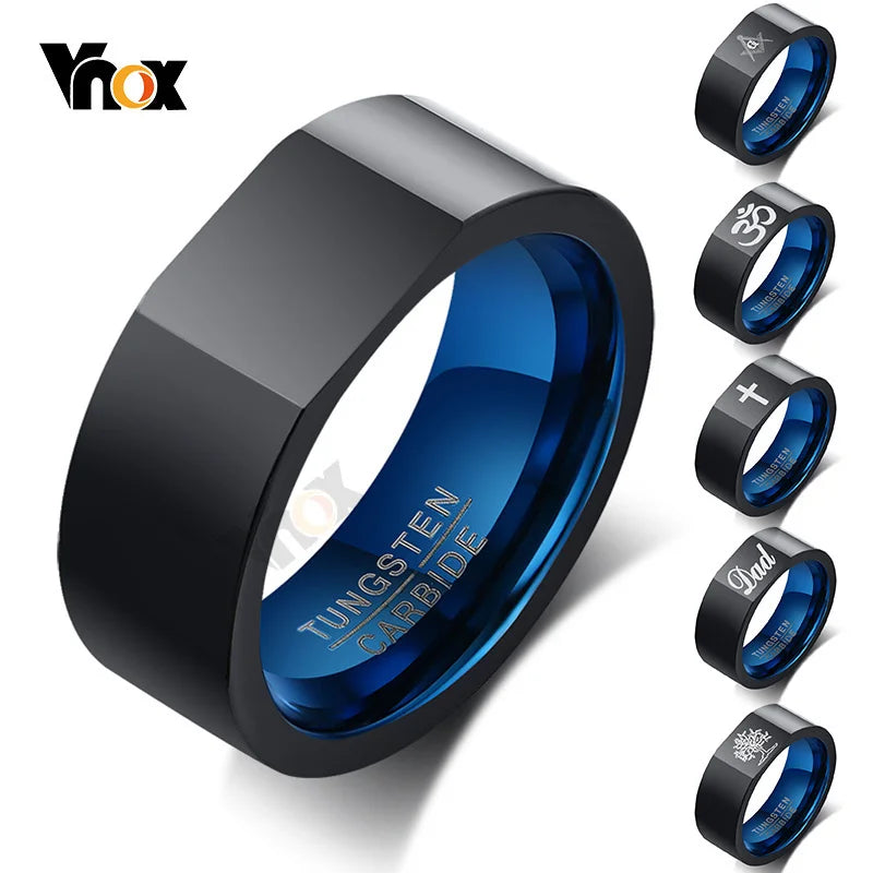 Boutique ÉclatsChic  bague homme tungstène Vnox 8 mm 168796970;20250911;1757608375gacBv Bijoux homme