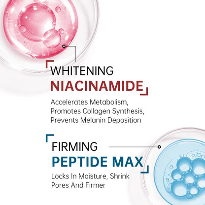 Sérum visage niacinamide et acide hyaluronique Éclaircissant anti taches