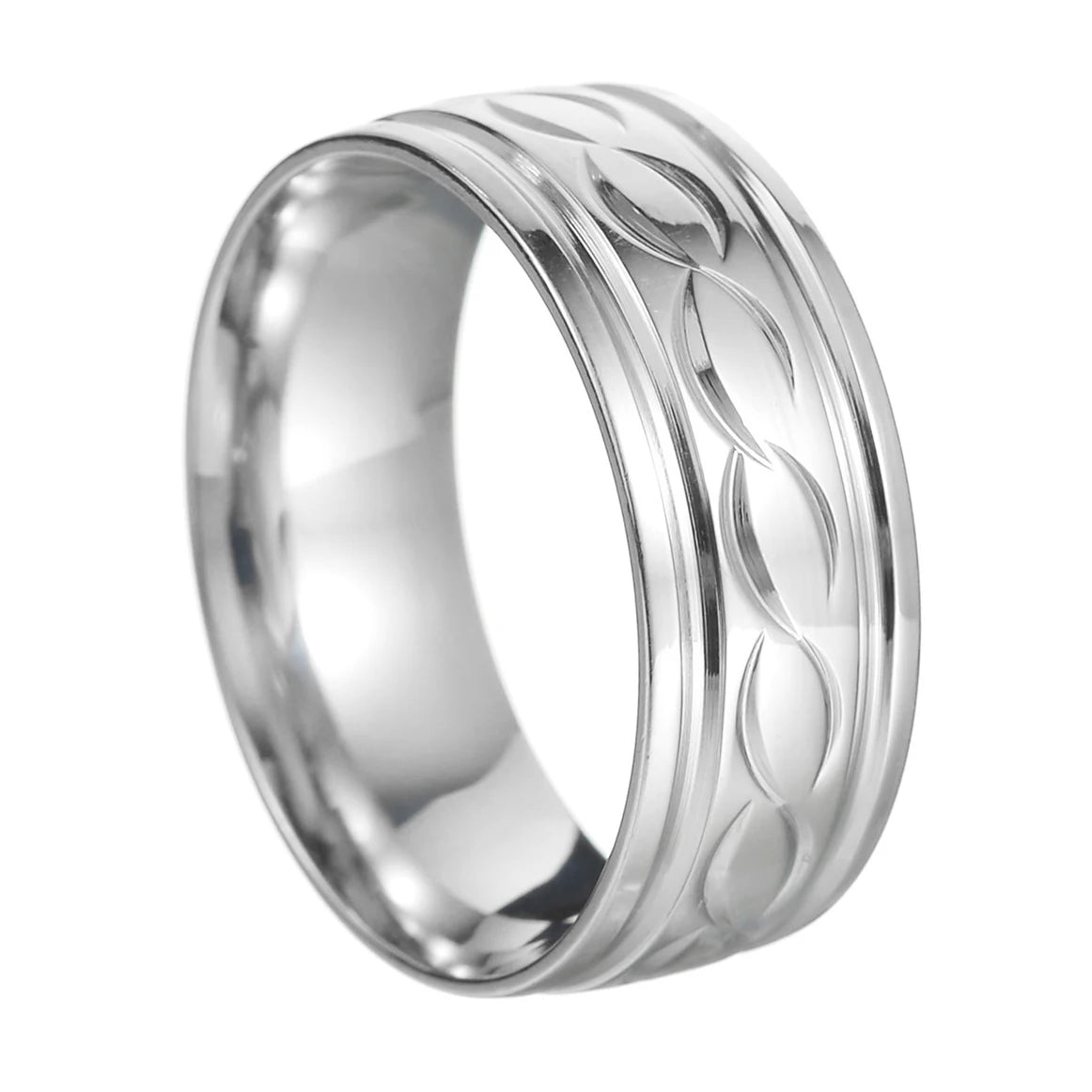 Boutique ÉclatsChic  Bague homme tungstène et inox Incrustation 168797026;20250911;1757608441Z4bBl Bijoux homme
