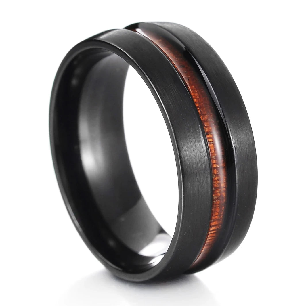 Boutique ÉclatsChic  Bague homme tungstène et inox Incrustation 168797026;20250911;1757608441Z4bBl Bijoux homme
