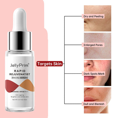 Sérum visage niacinamide et acide hyaluronique Éclaircissant anti taches