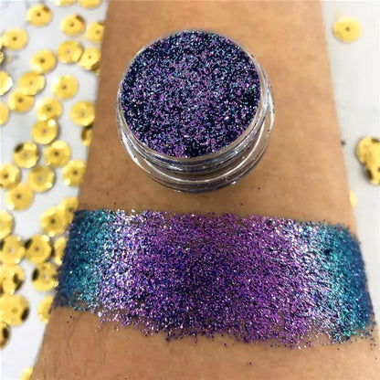 Chameleon Eyeshadow Eye Makeup Changing Pigments Long-lasting Highly Pigmented Natural or Glamorous Effect