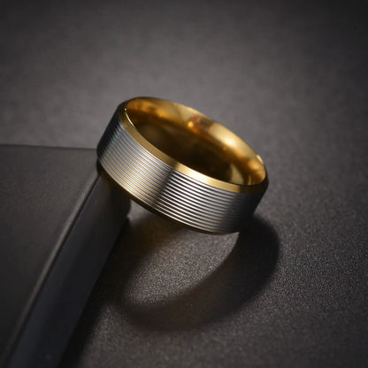 Boutique ÉclatsChic  Bague homme tungstène et inox Incrustation 168797026;20250911;1757608441Z4bBl Bijoux homme