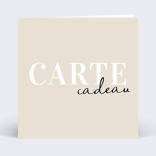Carte Cadeau ÉclatsChic